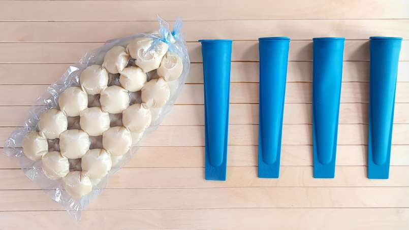 Apilarnil met honing 50%-50%, in diepvrieszakjes, voor de diepvries